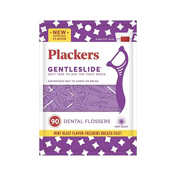 Plackers Gentleslide dentaires