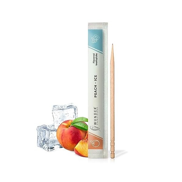Cure-Dents Aromatisés Wunder Cure - 4 Saveurs Fruitées - Haleine Fraîche