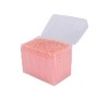 Lot de 1100 cure-dents jetables en plastique avec étui transparent