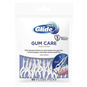 Glide Pro-health Advanced Floss Picks 30&nbsp;EA lot de 12 