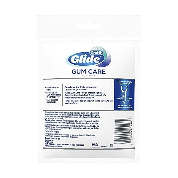 Proctor & Gamble Glide Lot de 30 médiators pour fil dentaire