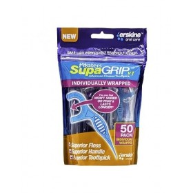 Piksters Supagrip Lot de 50 brosses à dents monofilament et cure-dents