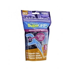 Piksters Supagrip Lot de 50 brosses à dents monofilament et cure-dents