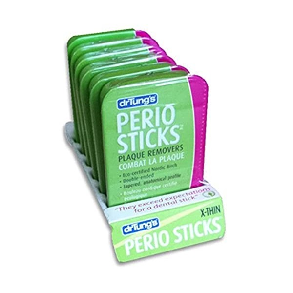 Dr. Tungs Perio Sticks, Extra Thin, 100 Count by Dr. Tungs