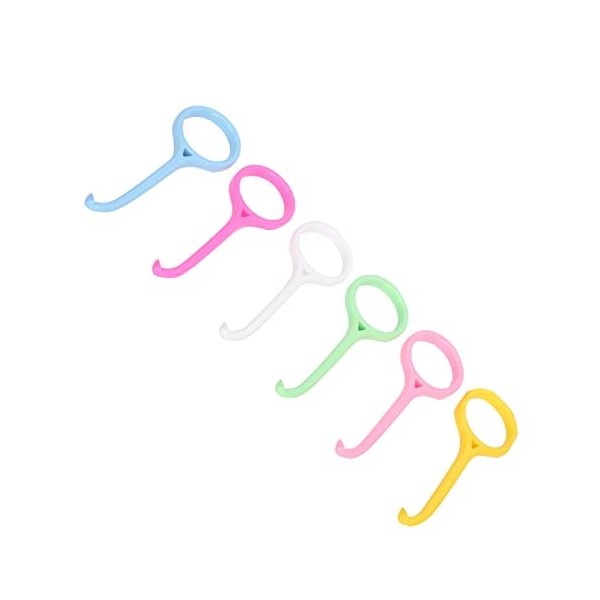 Lot de 6 outils de décapage dalignement pour alignement - Lisse - Antidérapante - Pour les soins bucco-dentaires - BBraces