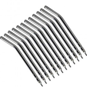 Aprodite Lot de 10 embouts en acier inoxydable pour seringue 3 voies