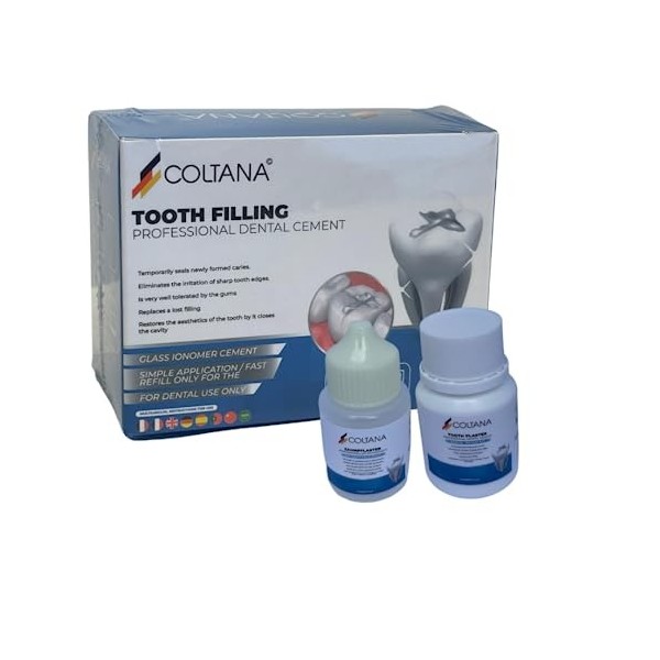 Kit Ciment Pansement Dentaire Multi-Application Séchage Rapide