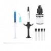 Kit de Collage Dentaire Orthodontique, Outils de Kit de Système Adhésif Photopolymérisable Adhésif, Kit de Gemme de Dent de C