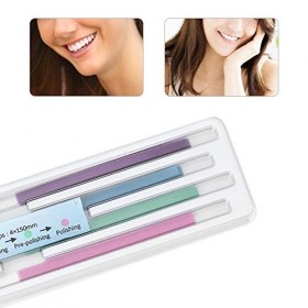 Eastbuy Bandes de Polissage - 60pcs / Paquet Dentaire Abrasifs Bandes dentaires contournage Bandes Dents Kit de Polissage Out