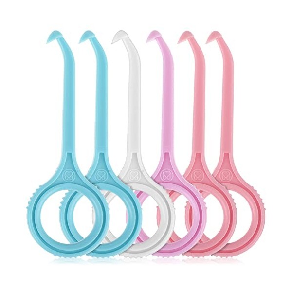 TIESOME outil denlèvement daligneurs, 6 pièces invisibles Aligner Removal Tool Kits Chewies enlèvement aligner crochet de d