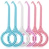 TIESOME outil denlèvement daligneurs, 6 pièces invisibles Aligner Removal Tool Kits Chewies enlèvement aligner crochet de d