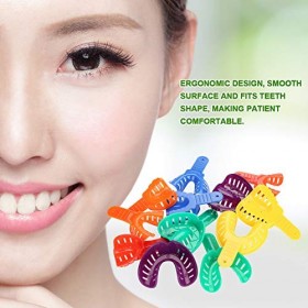 Plateaux Dentaires, Kits Dentaires, 12 pcs/Ensemble Générique Dentaire Dentaire En Plastique Dents Brace En Plastique Dents T