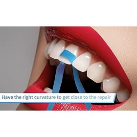 VIFER Bande de Polissage Dentaire - 60 pièces/Paquet Bandes abrasives Dentaires Strip Abrasif Dentaire Polissage des Dents De