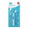 The Home Fusion Company Dentaire Soin Soin Kit 4 Pièce Oral Dentaire Choisissez Miroir Langue Nettoyant & Brosse à Dents