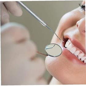 Lot de 3 pincettes à sonde Dentaire Miroir buccal Kit de Nettoyage Dentaire en Acier Inoxydable pour Soins bucco-dentaires et