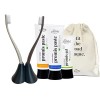 kit de soins dentaires promis pour une protection optimale contre la plaque et le tartre | brosse à dents durable | dentifric