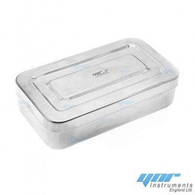 Ynr Médical Boîte Acier Inoxydable Désinfection Réservoir Stérilisation Récipient Alcool Boîte Chirurgical Plateau Kit pour V