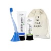 promis kit de soins dentaires pour une protection optimale contre la plaque et le tartre | brosse à dents durable | dentifric