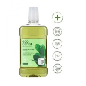 Ecodenta Kit cosmétique dhygiène buccale I Dentifrice avec calident, extrait de camomille, extrait de clou de girofle 100 ml