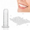 Kit de Réparation Dentaire Temporaire 4g, Perles de Réparation de Dents Temporaires Pour Les Dents Cassées Manquantes Matéria