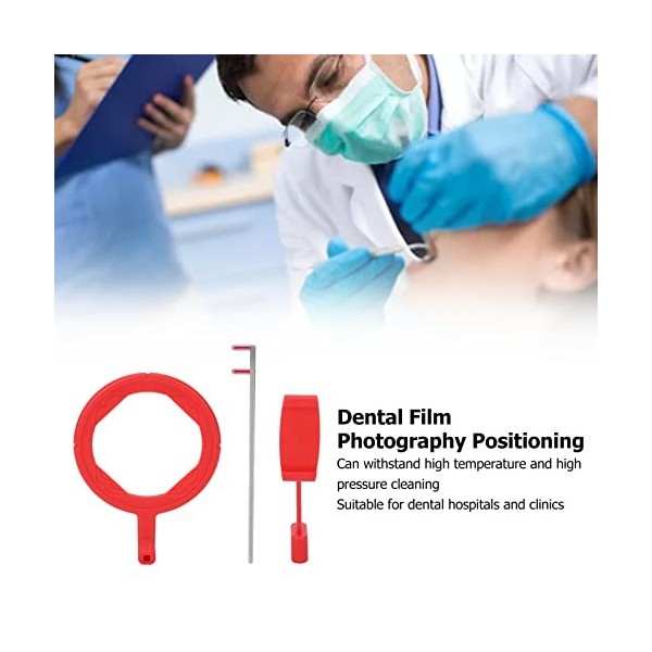 Kit de Système de Positionnement de Film Dentaire à Rayons X Support de Positionneur de Film à Rayons X Intra-oral Portable p
