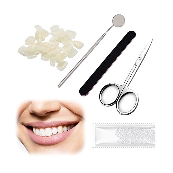 50 g Perles de Réparation Dents Kit de Réparation Dentaire Perles