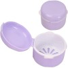 Boîte de Rangement pour Prothèses, Etuis de Bain pour Dentier, Boîte de Retenue Orthodontique, Fausses Dents Conteneur, Cas d