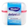 Wisdom Baignoire pour dentier avec panier de rinçage