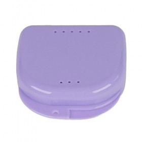 Genco Dental Étui de retenue avec trous daération - Récipient orthodontique pour contenir des dispositifs de retenue, un ali