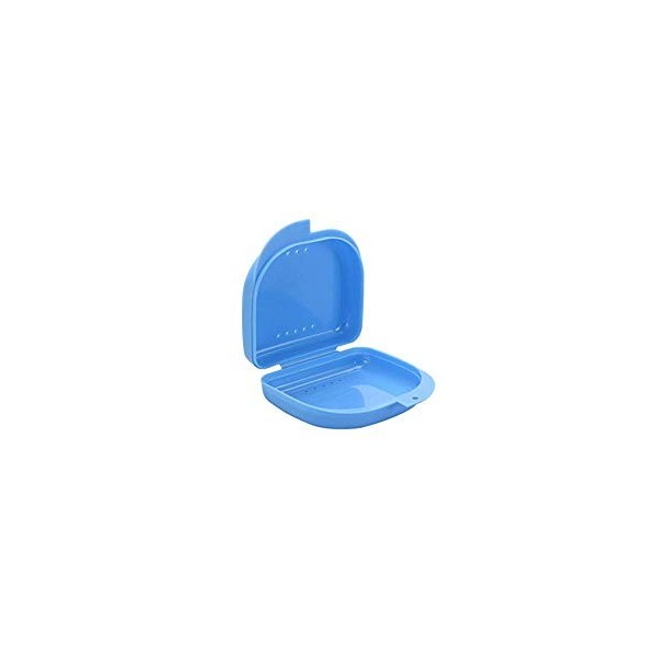 Portable Dentaire boîtier en Plastique dentier Boîte Dentaire Orthodontie Retenue Case Dents prothétiques Retainers Container