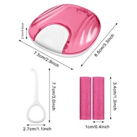 Ensembles de boîtes de retenue Boîte de retenue pour prothèse partielle avec outil de retrait daligneur et mâcheur invisible