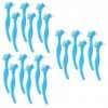 Healeved 18 Pièces Peigne De Soin Double Pour Prothèses Dentaires Nettoyant Pour Brosses À Dents Brosses À Dents Adhésives Do