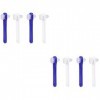 8 Pièces Brosse De Nettoyage De Prothèse Dentaire Nettoyant Pour Fausses Dents Brosse Pour Prothèses Dentaires Double Face Br