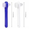 Brosse De Nettoyage De Prothèses Dentaires 12 Pièces Brosse De Nettoyage De Fausses Dents Nettoyeur Double Face NIYANGLE