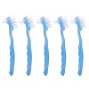 5 Pièces Ensemble De Brosses Pour Prothèses Dentaires Double Face, Poils Souples Brosse De Nettoyage Professionnelle Pour Fau