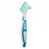 Brosse à prothèses dentaires, nettoyage efficace des fausses dents brosse à dents outil de nettoyage professionnel pour proth