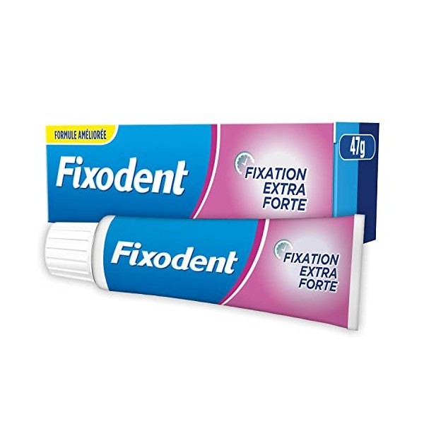 Fixodent Original Crème Adhésive Pour Prothèses Dentaires 47 G