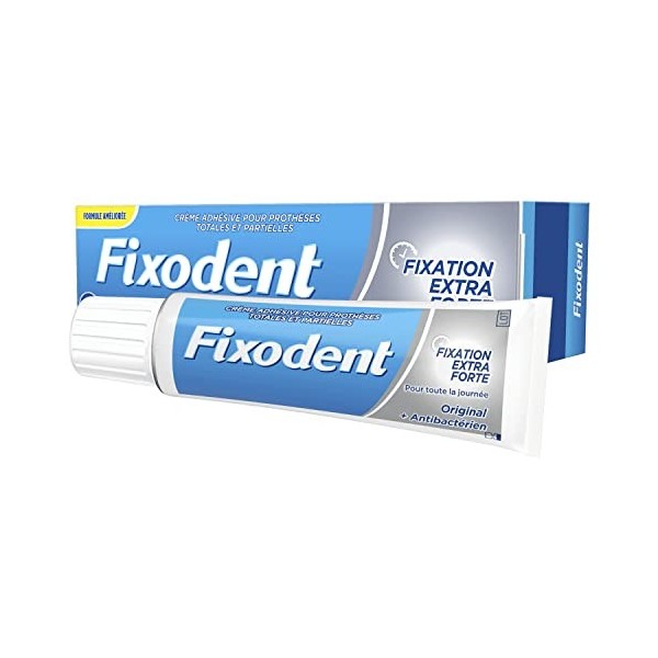 3X Fixodent Dental Adhesive Cream 40g -New