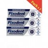 Fixodent Pro Plus 0% crème adhésive 40g - Lot de 3 Tubes