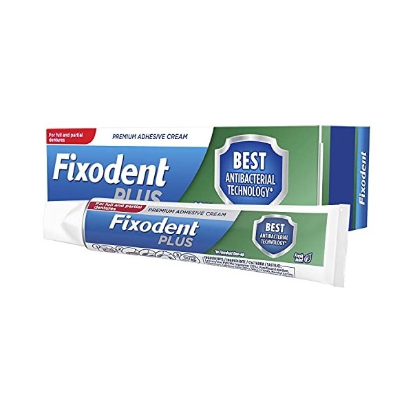 FIXODENT Denture Adhésive Double PR 40 g - Lot de 3