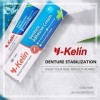 Y-Kelin Crème Adhésive pour prothèses dentaires 40gr /1.4oz 4 paquets 