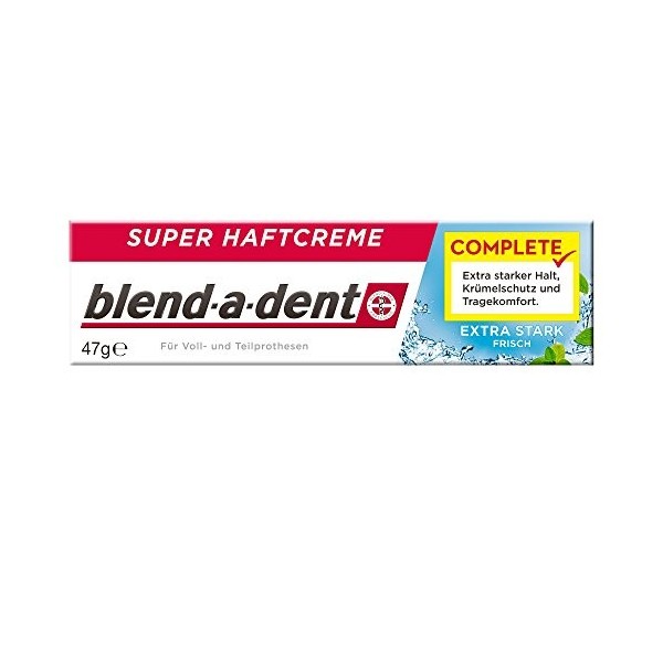 Blend-a-dent Complete Extra Forte Frisch Super Adhérence Crème 47 g