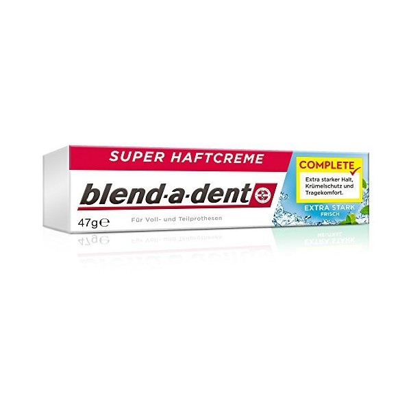 Blend-a-dent Complete Extra Forte Frisch Super Adhérence Crème 47 g