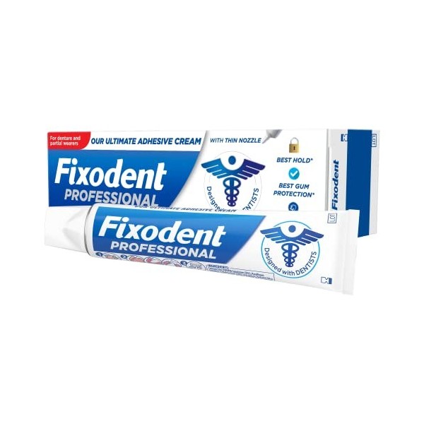 Fixodent Crème adhésive professionnelle ultime 40 ml