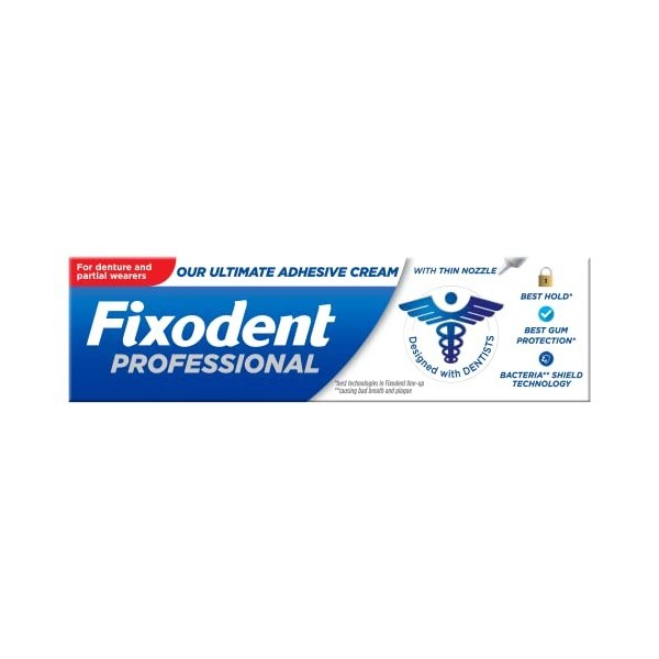 Fixodent Crème adhésive professionnelle ultime 40 ml