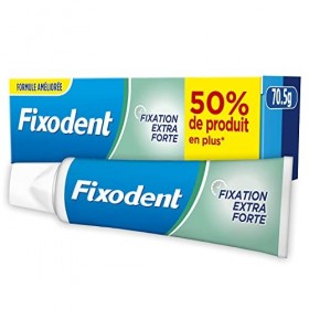 Fixodent Neutral Crème Adhésive Pour Prothèses Dentaires 70,5&nbsp;g Lot de 3 