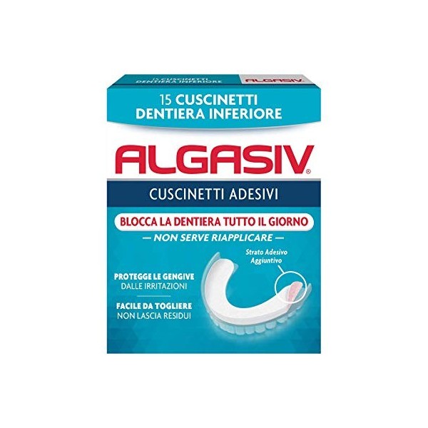 Algasiv Roulements Adhésifs Pour Dentier Supérieur - 15