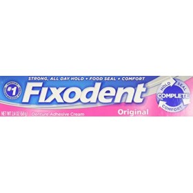 Fixodent 83515968 Adhésif pour dentier 9,6 oz