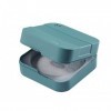 DENTiCASE Boîte de rangement hygiénique brevetée Turquoise