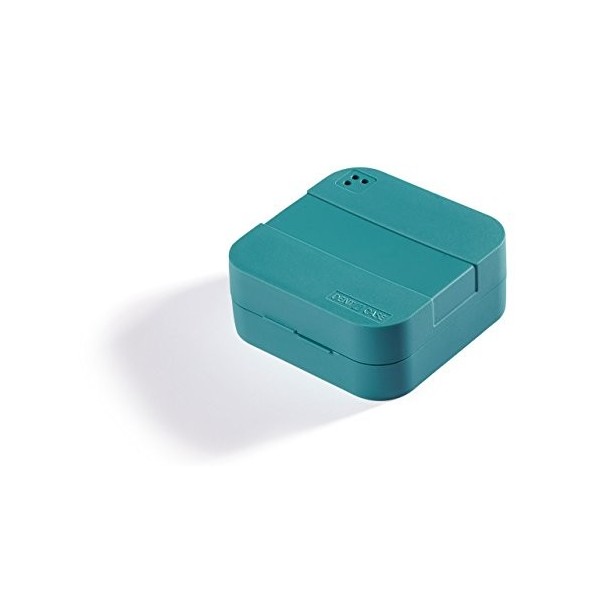 DENTiCASE Boîte de rangement hygiénique brevetée Turquoise